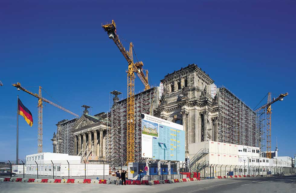 Umbau des Berliner Reichstags 1996–1997
