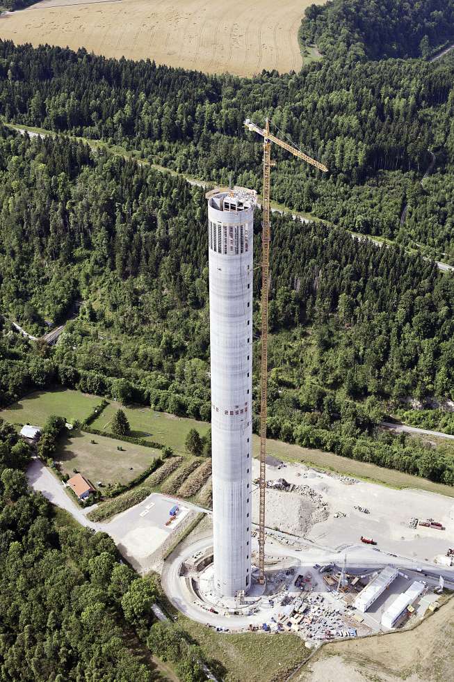 Read more about the article Höher als jemals zuvor: Der TK Elevator Testturm Rottweil